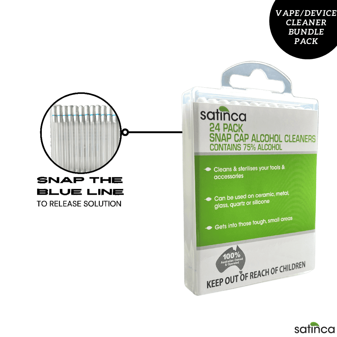satinca Vape Device Cleaning Bundle Pack
