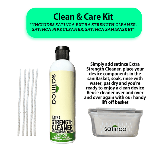 satinca Clean & Care Kit – Device Cleaning & Maintenance Bundle