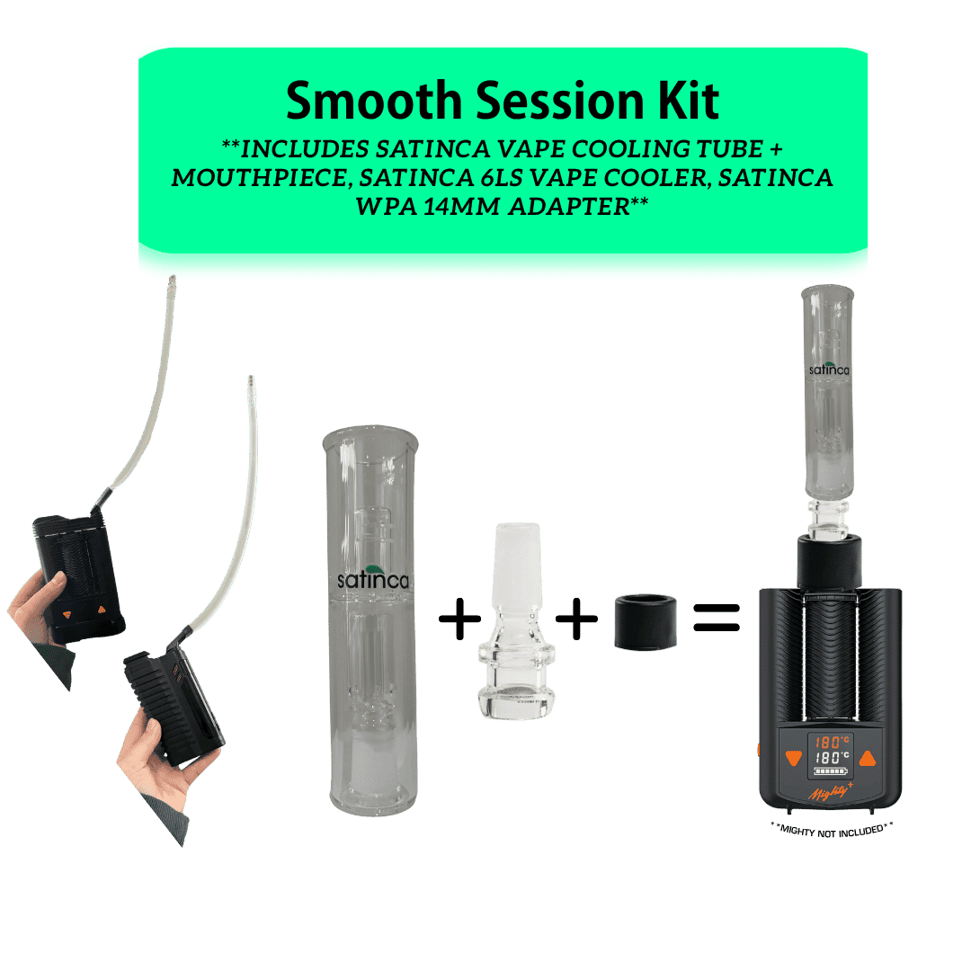 satinca Smooth Session Kit – Premium Vape Cooling & Filtration Bundle