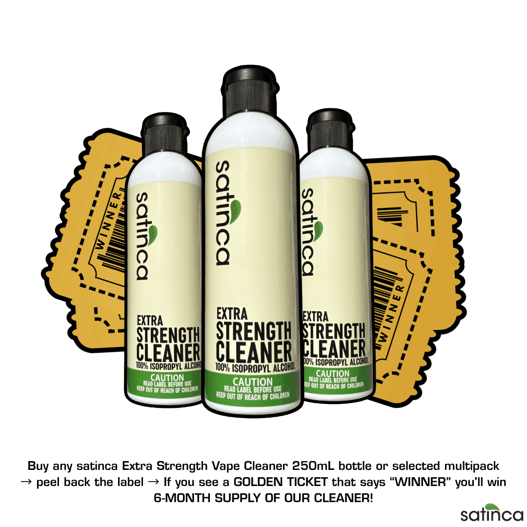 satinca Extra Strength Vape Cleaner 250mL
