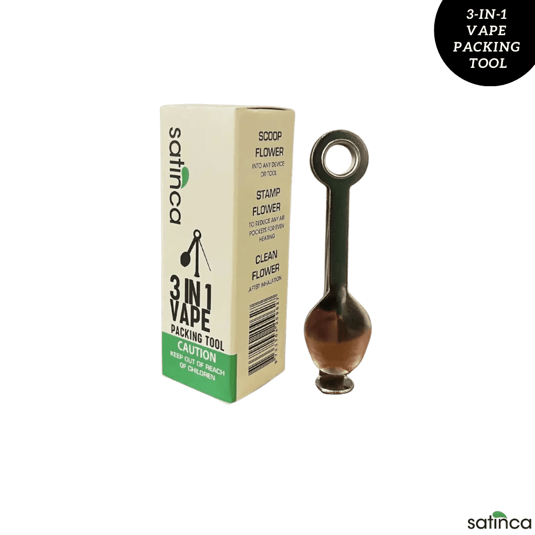 satinca 3-In-1 Packing Tool For Vaping