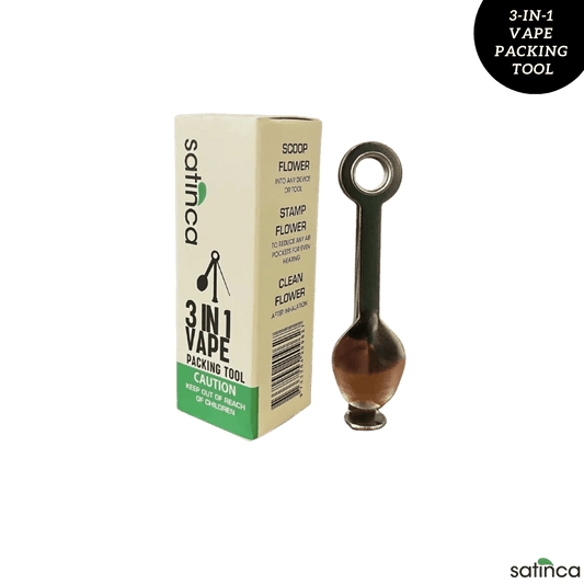satinca 3-In-1 Packing Tool For Vaping