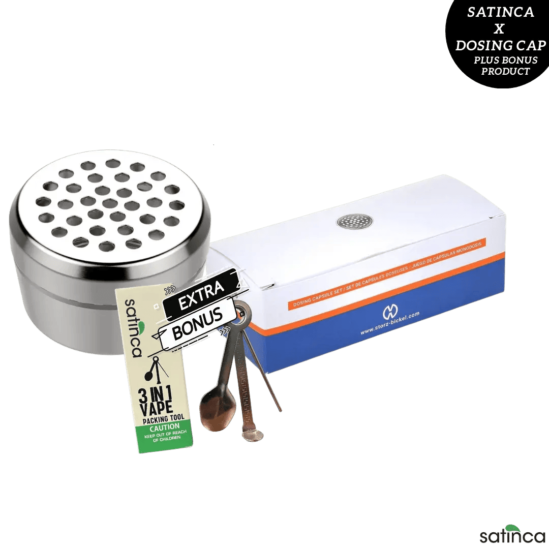 satinca x Storz & Bickel Dosing Capsule 40 Pack
