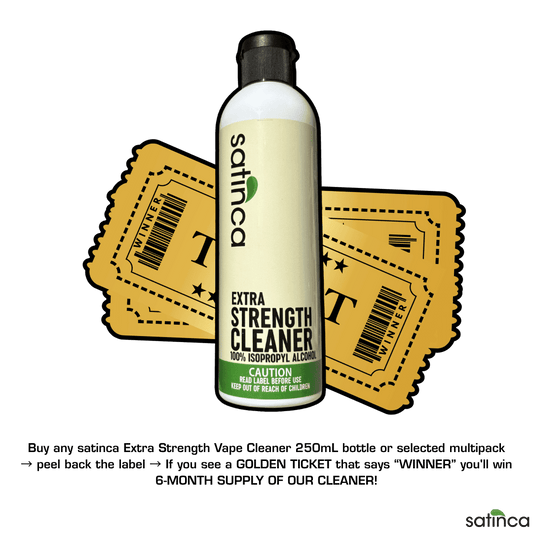satinca Extra Strength Vape Cleaner 250mL