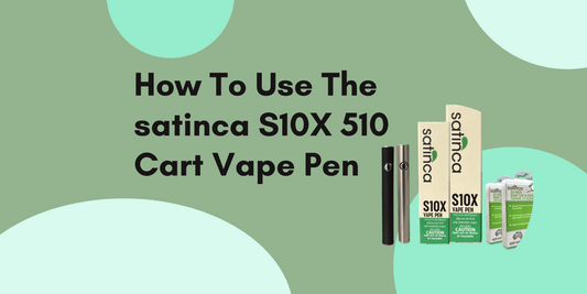 How To Use a Button Activated 510 Cart Vape Pen