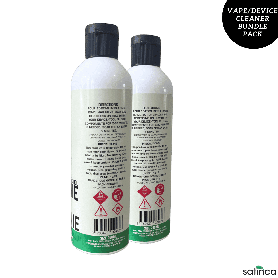 Vape/Device Cleaning Bundle Pack [BONUS PRODUCT INCLUDED] - – satinca