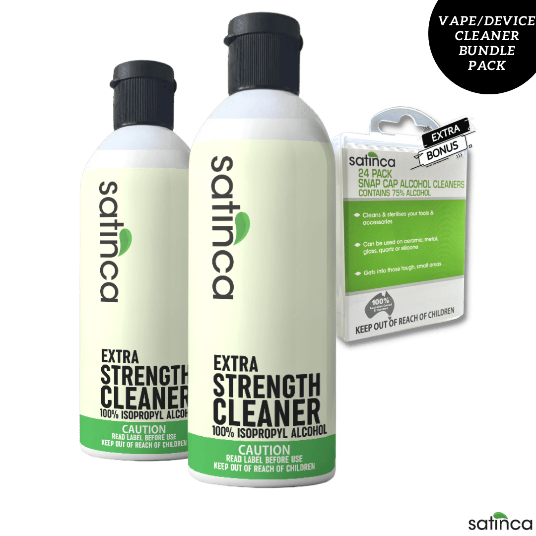 satinca Vape Device Cleaning Bundle Pack