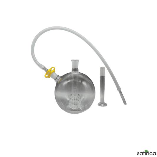 satinca Mega Glass Globe Whip Bubbler Set