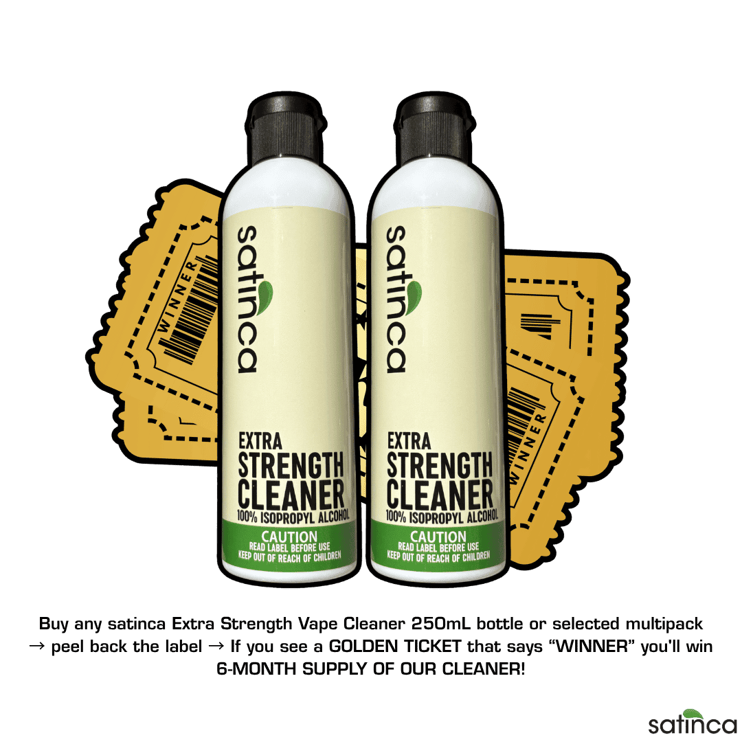 satinca Extra Strength Vape Cleaner 250mL