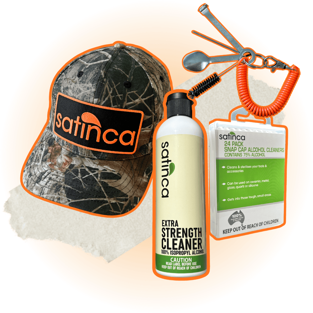 The satinca Trucker Hat Cleaning Pack | Limited Edition