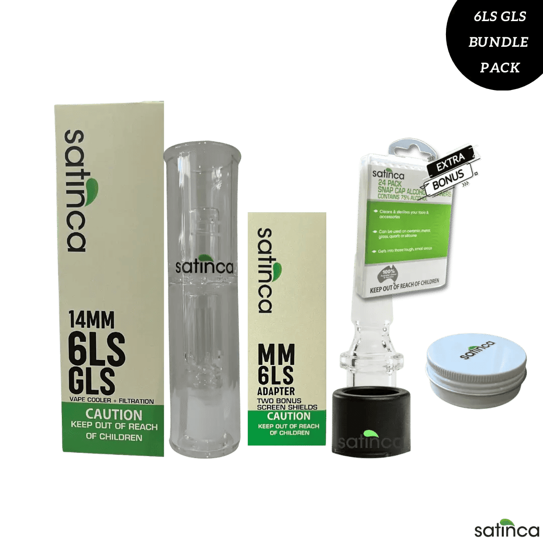 satinca Mighty Medic 6LS GLS Vape Cooler + Filtration Bundle Pack [BONUS PRODUCTS + FREE SHIPPING]