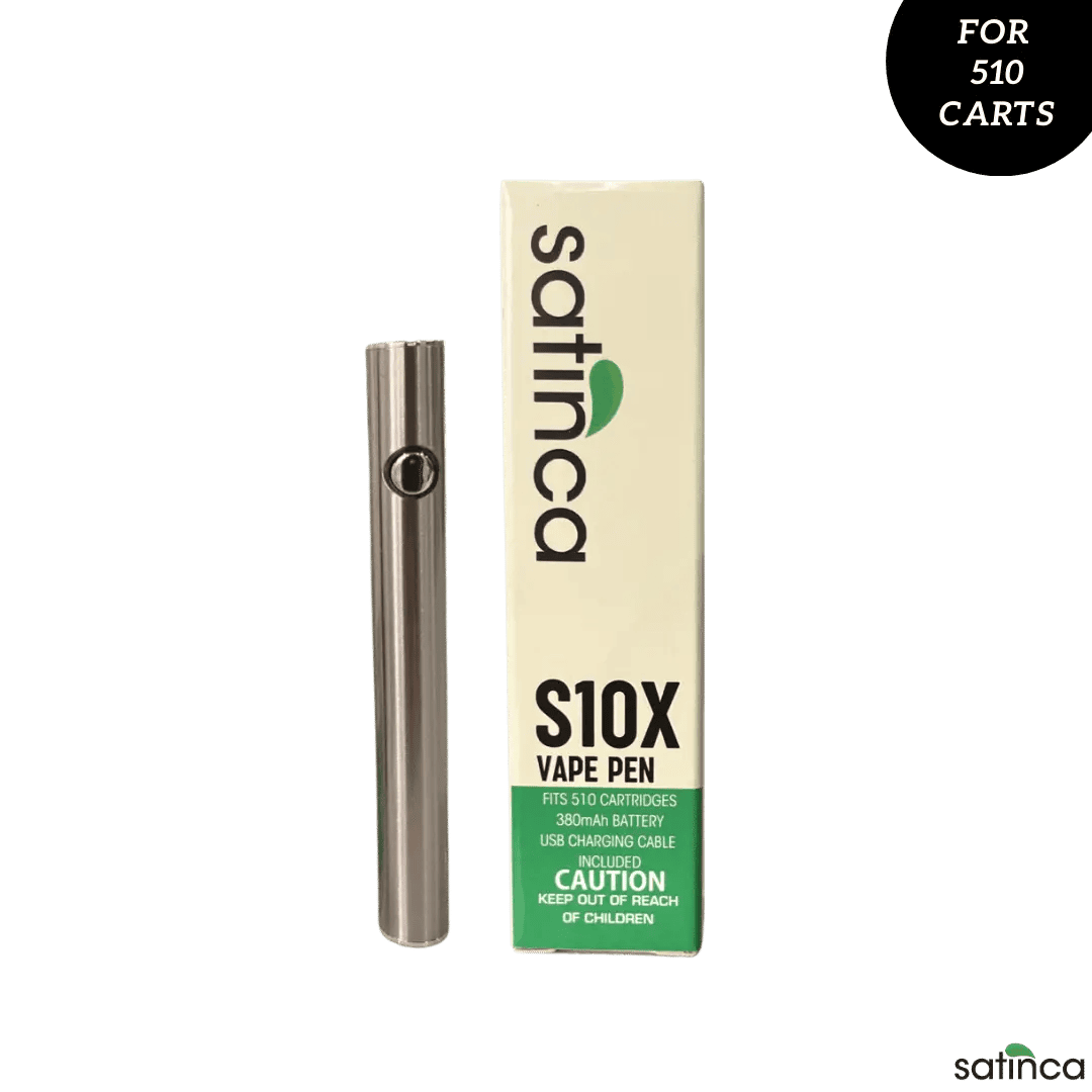 satinca S10X Vape Pen 510 Cartridge Rechargeable Device