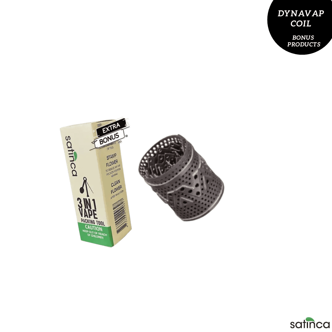 satinca x DynaVap DynaCoil [BONUS PRODUCT INCLUDED]