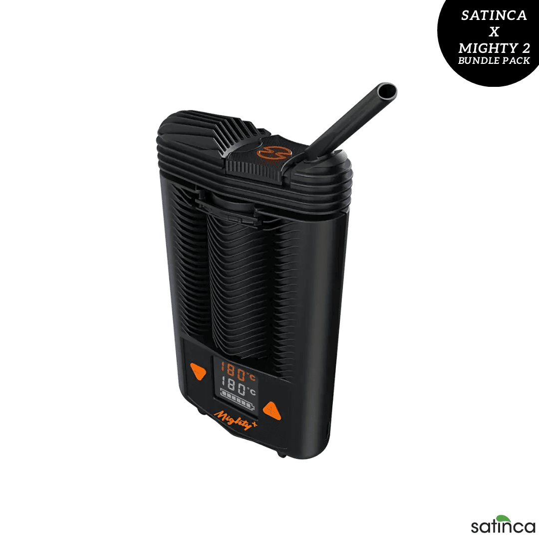 satinca x Mighty Medic+ 2 Dry Herb Vape Bundle Pack [FREE SHIPPING]