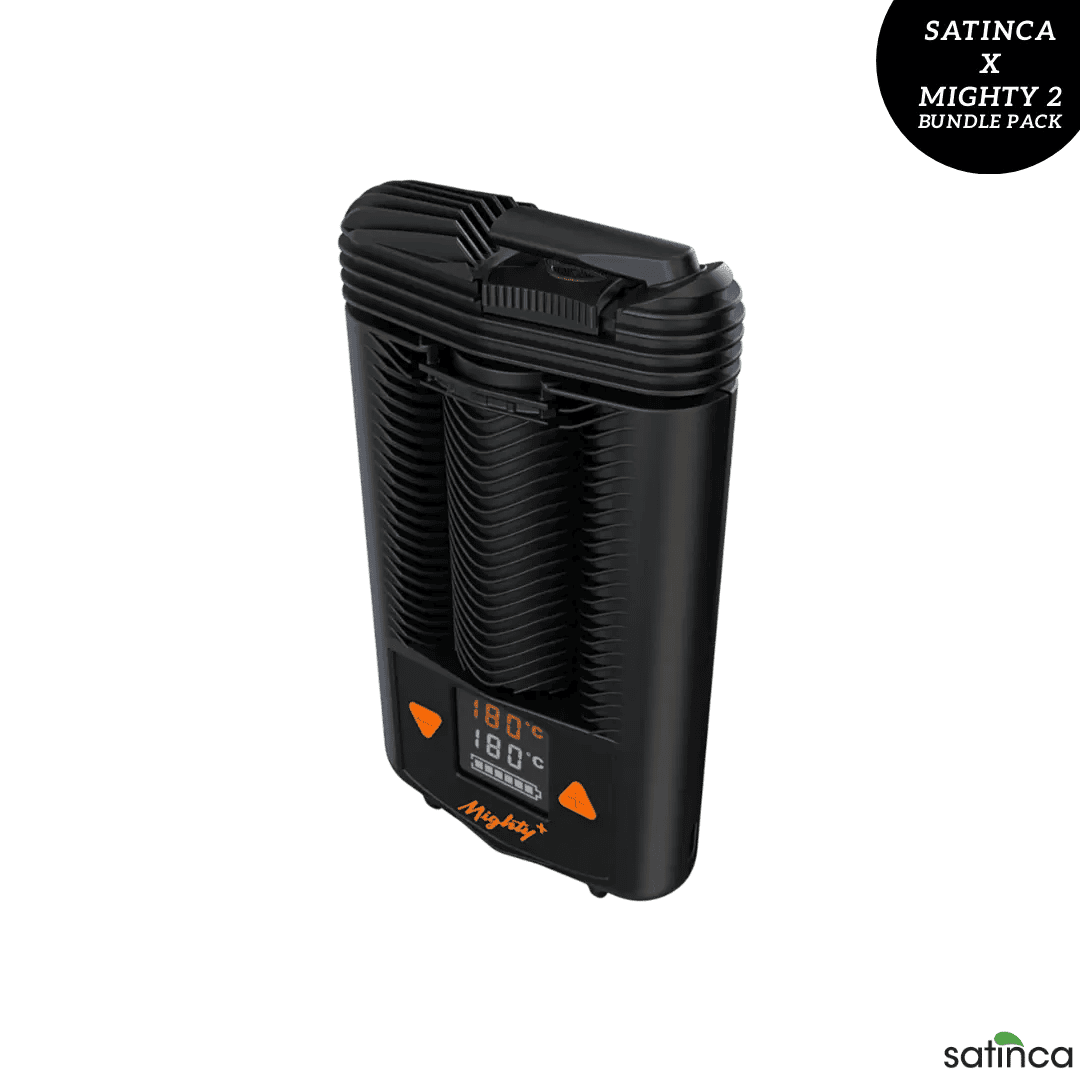 satinca x Mighty Medic+ 2 Dry Herb Vape Bundle Pack [FREE SHIPPING]