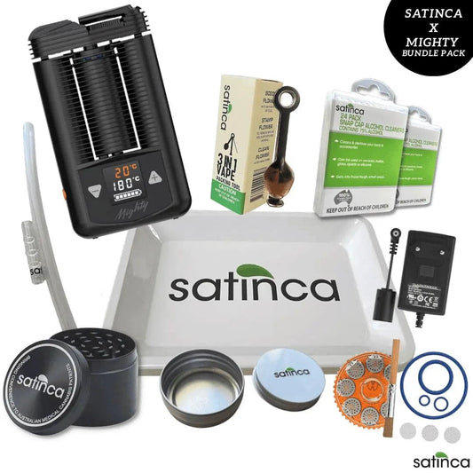 satinca x Storz & Bickel Mighty Medic Dry Herb Vape Bundle Pack [BONUS PRODUCTS + FREE SHIPPING] satinca
