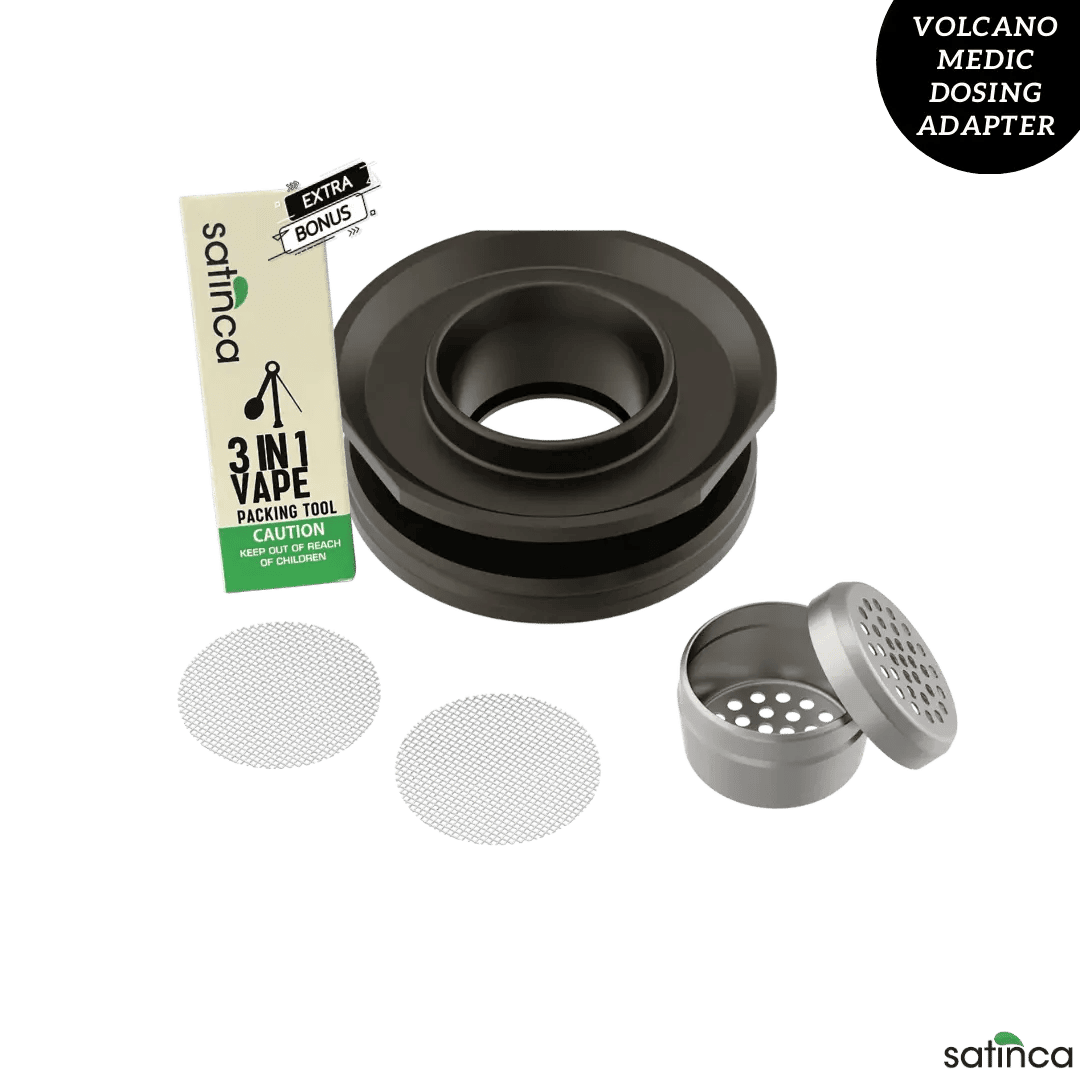 satinca x Storz & Bickel Volcano Medic 2 Dosing Capsule Adaptor [PLUS BONUS PRODUCT]