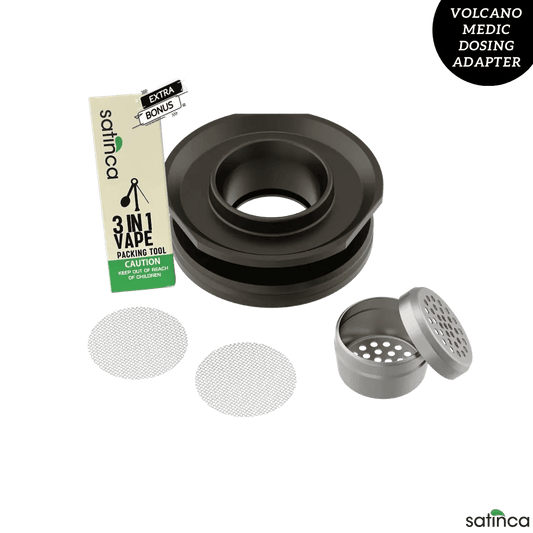 satinca x Storz & Bickel Volcano Medic 2 Dosing Capsule Adaptor [PLUS BONUS PRODUCT]