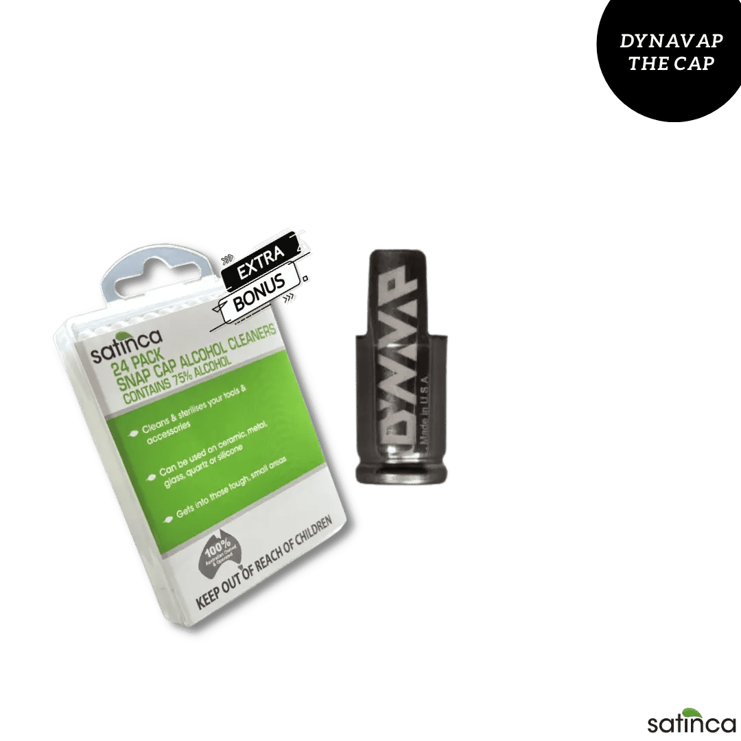 satinca x The Cap By DynaVap [BONUS PRODUCTS INCLUDED]