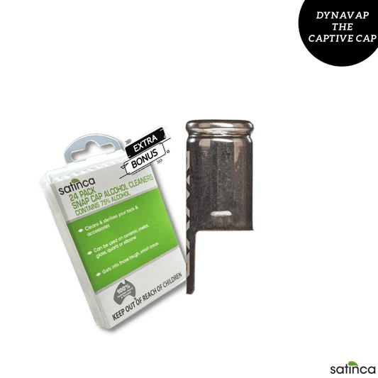 satinca x The Captive Cap By DynaVap [BONUS PRODUCT INCLUDED]
