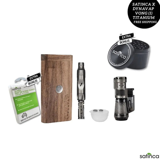 satinca x The DynaVap VonG (i): Titanium Dry Herb Vape [FREE SHIPPING + BONUS PRODUCT INCLUDED] satinca