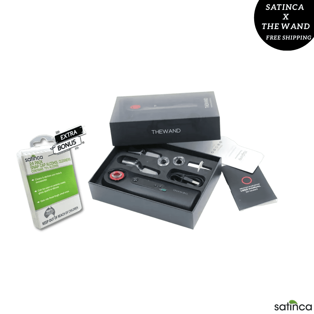 satinca x Ispire Wand Induction Heater by DynaVap
